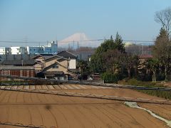 3月24日、素晴らしい富士山が見られました