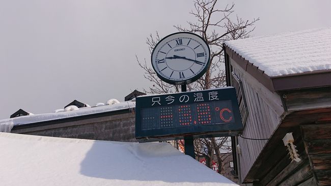  4年連続で訪れているさっぽろ雪まつりです。今年は大寒波の到来とともに札幌に行きました。<br /><br />－12度・・・あまく考えていました。<br /><br />とにかく肌が露出しているところが痛い。<br /><br /><br />1日目　　札幌　すすきの<br />2日目　　札幌　すすきの<br />3日目　　小樽　朝里川温泉<br />4日目　　小樽　<br />5日目　　帰宅<br />