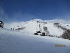 暖冬で雪の少ない八方尾根スキー場と白馬樅ノ木ホテルで2泊3日