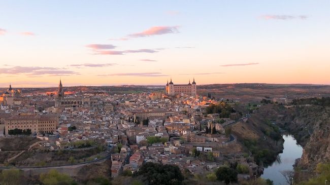 折りたたみ自転車を連れてスペイン一人旅④～パラドール・トレドで窓にかじりつく～