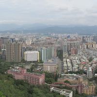 台湾旅行　台北市内でプチ登山