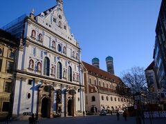 2019年02月ミュンヘン 月曜朝の街歩きと教会見学