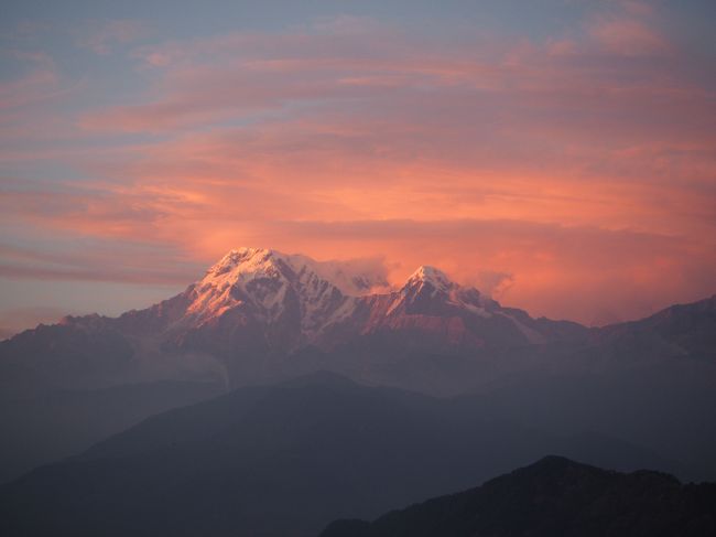 2017.12-2018.1　ネパール旅行記３　（ポカラ・サランコット）
