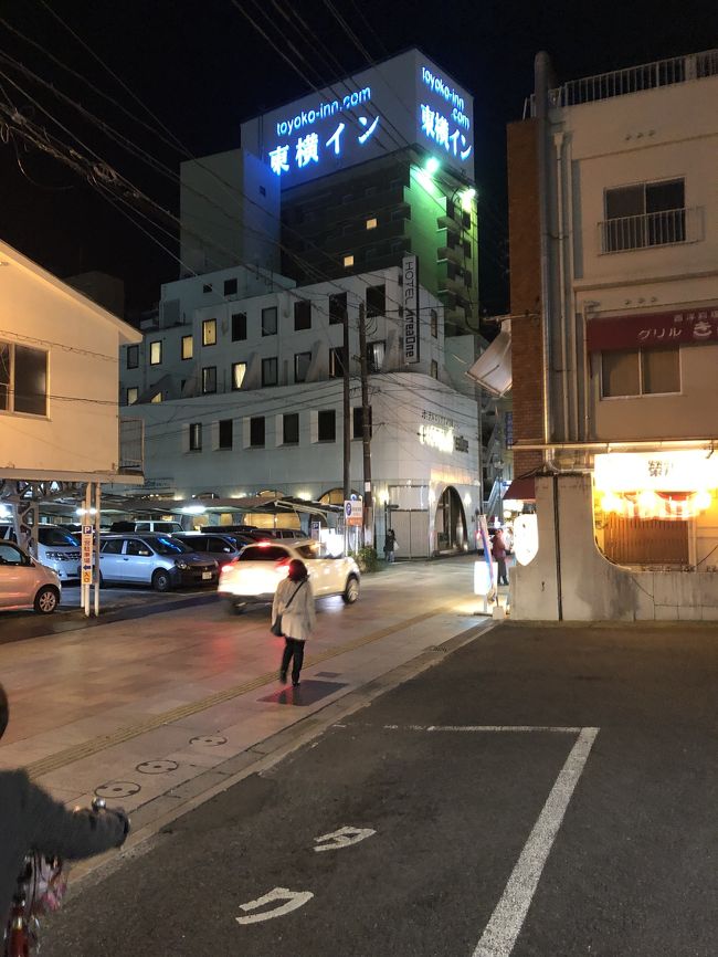 宮崎出張に行った時のホテルを紹介。今回のホテルは街の中心部にある古めのタイプ
