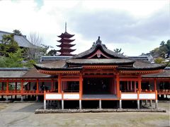 ２０１９年３月　桜見ツアー　宮島前編　宮島口からフェリーで移動し厳島神社参拝