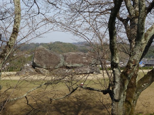 「隠された十字架・法隆寺論」に導かれて、明日香・斑鳩で車中泊（3/7）暴かれた石舞台古墳と、母を弔う川原寺跡