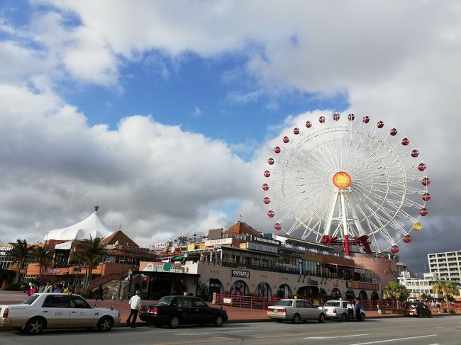 2019年最初の旅行は沖縄北谷。<br /><br />アメリカンビレッジに行って見たいと思い北谷に決定。<br />北谷の町散策と、ダイビングを楽しんできました。<br /><br /><br />03月15日(金)  JAL0907 便  <br /> 羽田 空港 08:50発 &gt; 那覇 空港 11:35着    <br /><br />03月17日(日)  JAL0906 便<br /> 那覇 空港 12:40発 &gt; 羽田 空港 14:55着     <br /><br />ホテル　ラ・ジェント・ホテル沖縄北谷  2泊<br /><br />じゃらんJalパックツアー      40,800 円 <br />クーポン、ポイント利用　　－3,600 円 <br />支払合計　　　　　　　　 　37,200 円 <br />  <br />写真を沢山撮っていたつもりが同じような場所ばかり<br />次回の為に備忘録としてアップします。<br /><br />