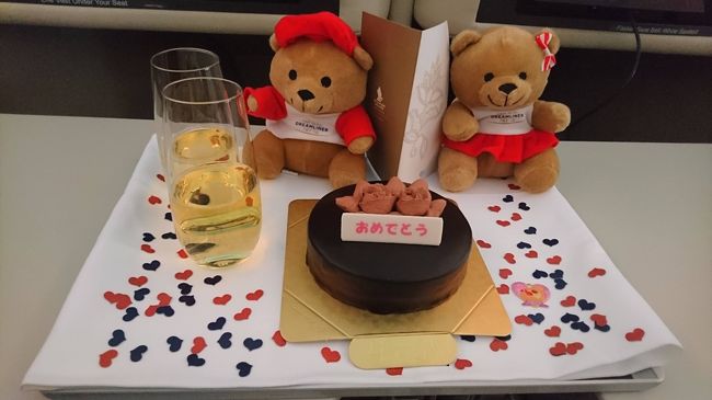 新婚旅行です。<br /><br />2018年6月末頃、いい加減新婚旅行しないとね…って話をしてまして。<br />候補は幾つかありました。セントマーティン島か、モルディヴか、ランカウイか…<br />ちょうどタイミング良くシンガポール航空がセールをしてくれてまして、ビジネスクラスが15万円程度…<br />数日間かなり悩みぬいて、航空券を確保しました。<br /><br />ここからは普段ならさっさとホテルを予約するのですが…<br />新婚旅行と謂う事で旅程に余裕を持たせる為シンガポールに滞在するか否かとか<br />ホテル移動するかどうかとか、色々と悩んで大まかな予定が決まったのが7月初旬でした…<br /><br />その後はシンガポールからマレーシアへの航空券確保やら、現地アクティビティの手配、前泊の手配など<br />全ての手配が終わったのは1週間前でした。まあ大枠は決まってたんで大丈夫でしたけどね。<br /><br />結果的には全てが上手くいったのでとても満足でした。樂しかった…あの時に戻りたい…<br /><br />---------------------------------------------------------------------------------------------------------<br />【大まかな旅程】<br /><br />往路1(11/30):SQ0619 KIX11:00→SIN17:00<br />往路2(12/01):MH0628 SIN12:55→KUL13:55<br />往路3(12/01):MH1446 KUL15:00→LGK16:00<br /><br />復路1(12/07):MH1447 LGK13:25→KUL14:35<br />復路2(12/07):MH0605 KUL15:30→SIN16:35<br />復路3(12/08):SQ0618 SIN01:30→KIX08:45<br /><br />★0日目…単身赴任先から大阪に戻って、家の荷物を拾って関空の日航に滞在。<br />★1日目…シンガポール航空ビジネスクラスでシンガポールへ移動。御飯食べてThe St.Regisに滞在。<br />・2日目…マレーシア航空でランカウイ島へ移動。The Dannaでゆったり滞在。<br />・3日目…The Dannaでゆったり滞在して、体を休める。<br />・4日目…The DannaでSPAしたり、ちょっと買い物したり。<br />・5日目…The St.Regisに移動してちょっとだけ買い物したりする。<br />・6日目…パヤ島でシュノーケリングをして、戻ったらThe St.Regisで夕食。<br />・7日目…The St.Regisで終日ゆっくり。<br />・8日目…The St.Regisを已む無く出発してシンガポールへ移動。トランジットで街中を徘徊して帰国便へ…<br />・9日目…帰国して寝るだけ…<br /><br />★本記事の該当日。<br /><br />【大まかな旅費】<br /><br />1.航空券<br />シンガポール航空:296,600(燃油等込み)<br />マレーシア航空:35,155(燃油等+追加した保険料金込み(だって遅延したら嫌だったし…)<br /><br />2.ホテル<br />ホテル日航関空:20,100<br />The St.Regis Singapore:34,169(401.03SGD*85.2JPY)(追加した朝食料金含む)(※SPGポイント一部使用)<br />The Danna:106,749(3,834MYR*27.843JPY)<br />The St.Regis Langkawi:136,485(4,974.68MYR*27.43JPY)<br /><br />3.アクティビティ等<br />The Dannaのオールインクルーシヴ:99,575(3,600MYR*27.66JPY)<br />The Dannaのスパ・ジェットスキーレンタル等:46,532(1,669MYR*27.881JPY)<br />The St.Regis Langkawiのアップグレード・飲食費・スパ等:77,361(2,797.70MYR*27.652JPY)<br />島ツアー代金:26,596<br /><br />4.まとめると<br />航空券+ホテルだけなら:629,258円(1人当たり・314,629円)<br />1に大まかな食事代とかアクティビティ追加して:879,322(1人当たり・439,661円)<br />---------------------------------------------------------------------------------------------------------<br /><br />辛い。あの時に戻りたい。