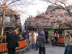町屋の片泊まりで巡る京都の桜2019 　その９ 南禅寺・白川・祇園巽橋の桜・おかるのカレーうどん