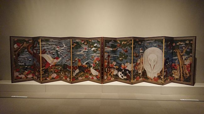 静岡県立美術館の企画展「屏風爛漫」を見に行った。