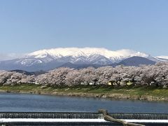 船岡駅から白石川堤　一目千本桜