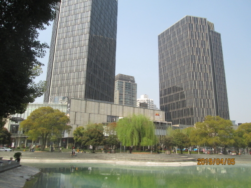 上海の新天地・太平橋公園・2019年春