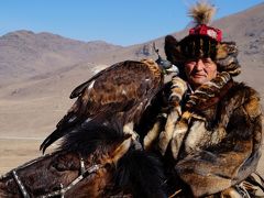 冬のモンゴル・シベリアへの旅2 ウランバートル近郊で イーグルフェスティバル (Eagle festival in Ulanbaatar)