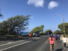 2019年4泊6日ハワイ旅行記（ホノルルハーフマラソンハパルアツアー）④ハーフマラソン後半