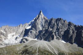 スイス5日目①シャモニーのモンブランとメール・ドゥ・グラス氷河
