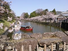 春休みだよ☆フェリーで桜満開の彦根へ