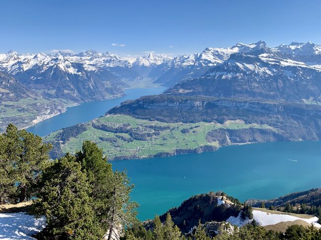 スイス　イースター休暇旅行（シュヴィーツ・リギ -Rigi Hochflue-）