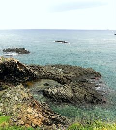 2018年 9月　韓国南部の温泉巡り一人旅　最高の炭酸泉!陽南海水温泉と穴場な柱状節理