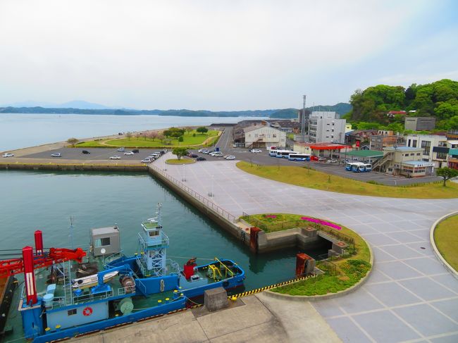 超絶景!海のピラミッド!CLUB PYRAMID!熊本県三角港管理事務所!熊本・天草 島巡り 2019年4月 3泊4日1人旅(個人旅行)４２