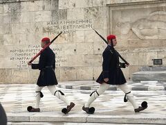 アテネ　議事堂前　衛兵交代式
