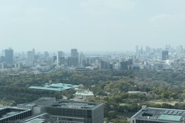 春のアマン東京♪　Vol.1：スイートルームから平成最後の皇居を眺めて♪