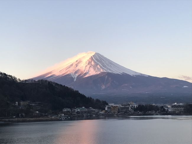 2019年3月 富士山を見ながら温泉に