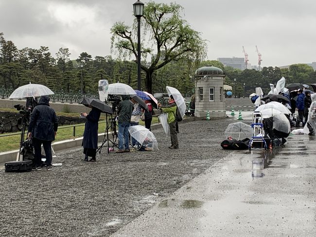 平成最後の日、まずは、皇居へ行くかぁ