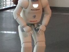 お台場-6　Miraikan 2/3　〔ロボットとくらし〕☆ASIMOの進化・ISS居住棟模型も