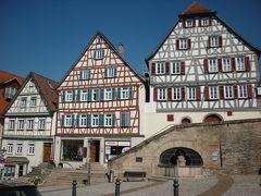 ドイツ木組みの家を訪ねて　町から町へ　バクナング（Backnang）＆マールバッハ（Marbach)