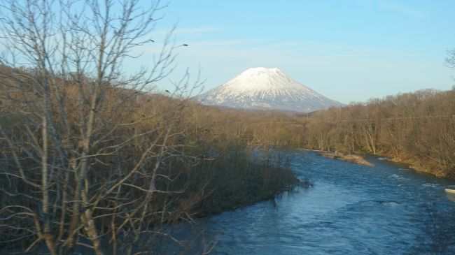 暇な１日、ＪＲの１日券が、こんな安いと思いませんでした。そこで、気ままにあてのない旅に。今回は、早春の倶知安、長万部に行きました。