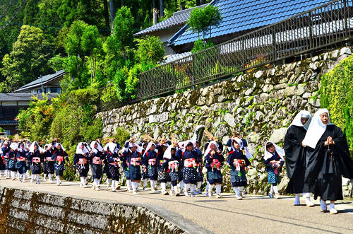 第40回「平家物語」ゆかりの地・大原女まつり（ 大原女時代行列 ）』八