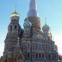 サンクトペテルブルグで7泊(1)： 旧海軍省，イサク聖堂，カザン大聖堂，血の上の救世主教会，ミハイロフ城を巡った