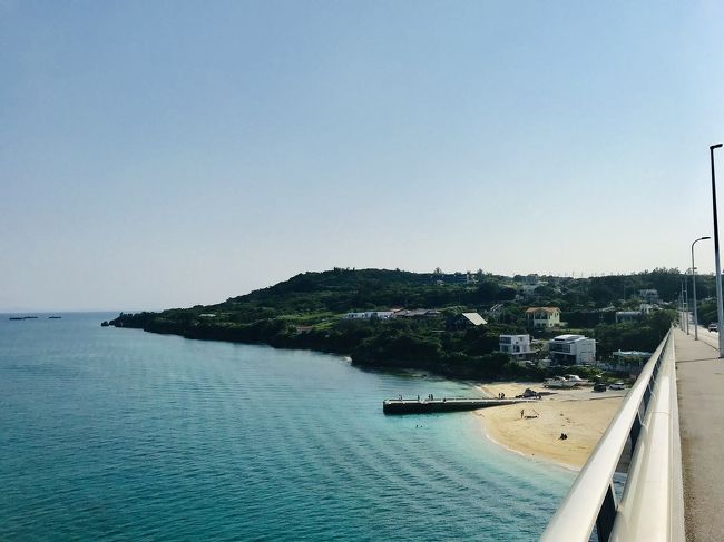 令和最初の沖縄旅行。アクティブに動いた旅行でした。まずは瀬底島。