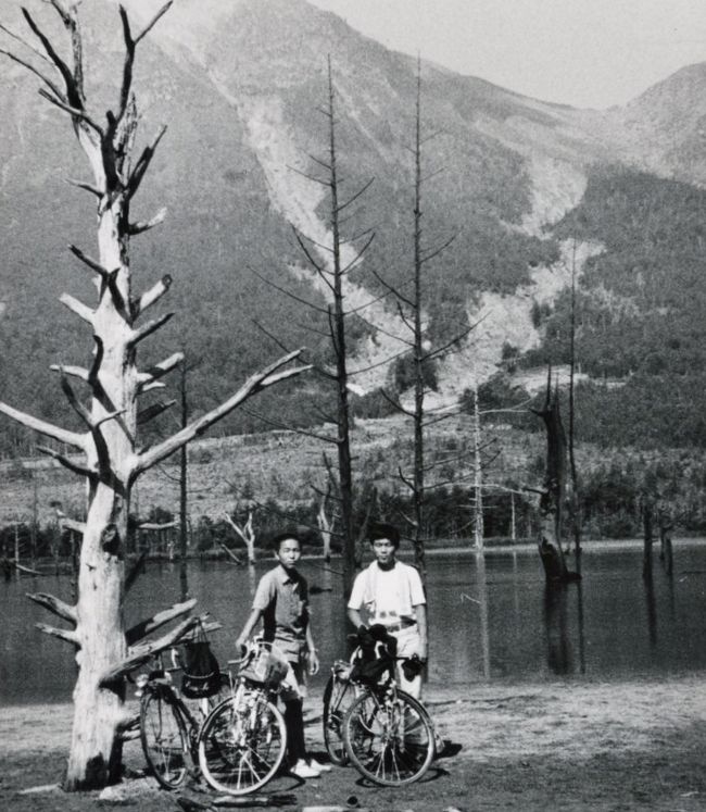 50年前10代後半の旅<br />自転車での一人旅が多く<br />体力勝負の汗まみれ旅だった。