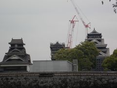 地震で被害にあった「熊本城」へ