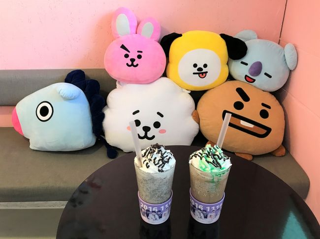 韓国 5 24セブチが渋谷ジャック ソウル弘大のグルメ ショップ Btsカフェ Vt Pink House Vtコスメティックス ソウル 韓国 の旅行記 ブログ By リンリンベルベルさん フォートラベル