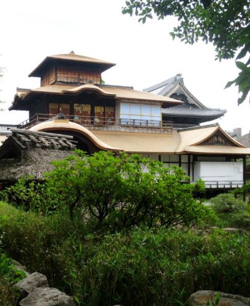 国宝 京都三名閣 飛雲閣ジオラマ 模型 寺院仏閣
