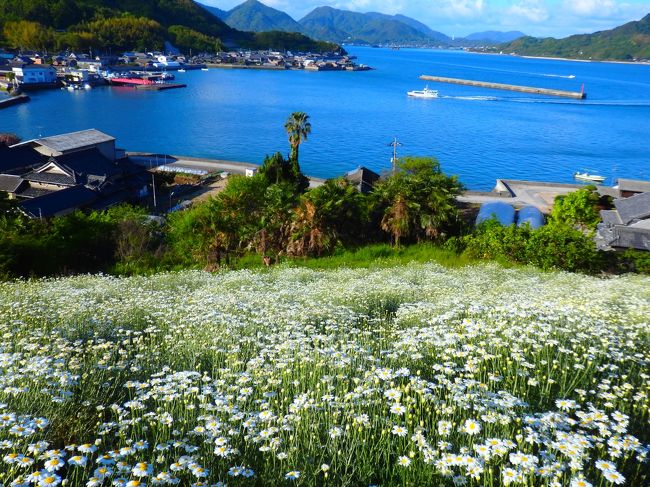 1日目：三原市・因島→呉（呉泊）<br />2日目：大崎下島・上島（下島泊）<br />3日目：大崎下島・今治・松山（松山泊）<br />4日目：松山→帰路<br /><br />の旅です！