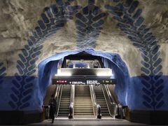 地下鉄駅アートの旅 ストックホルム