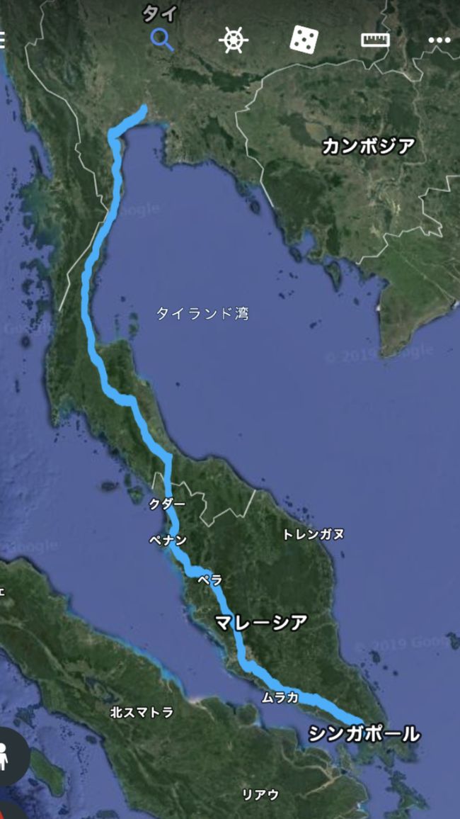 マレー半島縦断 1800km         平成最後の『深夜特急』～タイ編～①