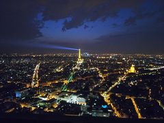 2018夏 フランス・ドイツ周遊 4日目 エッフェル塔 昼の顔・夜の顔 モンパルナスタワーからの眺め