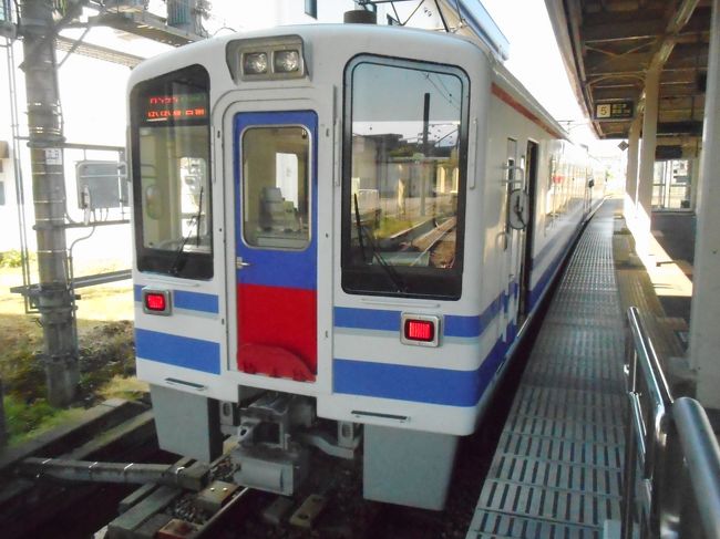 土合駅からは上越線で六日町に移動して北越急行ほくほく線に乗り、十日町に向かいました。
