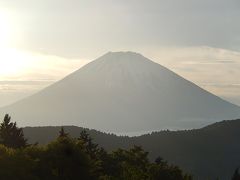 令和元年も箱根温泉旅行をしました③ホテルの庭散策で富士山を見る