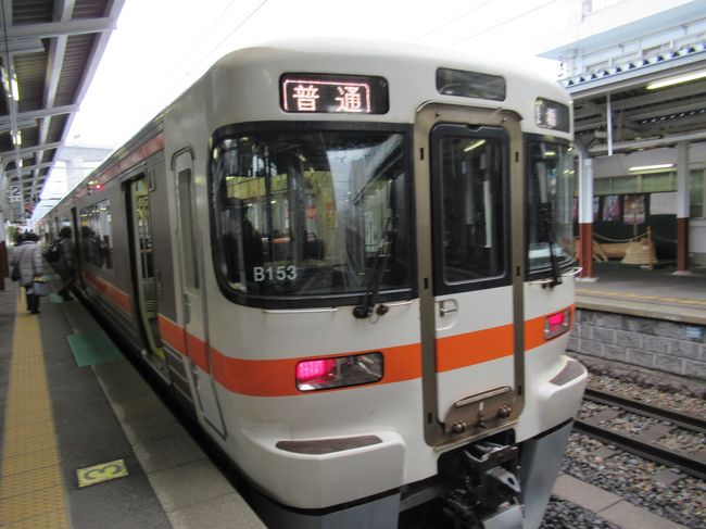 青春18きっぷで行く名古屋4日間の旅。<br />全行程は、名古屋滞在4日間でJRと地下鉄駅を回りながら観光。<br /><br />1日目は、八王子⇒岡谷⇒豊橋⇒武豊⇒名古屋と18切符で移動、途中秘境飯田線に乗る。