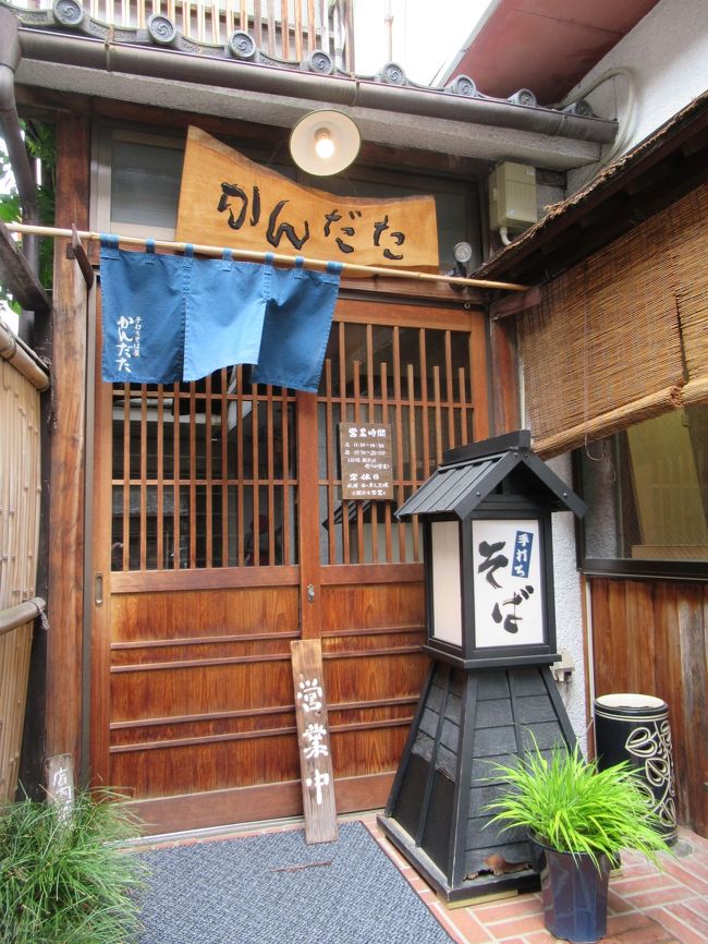 善光寺に行ったらおすすめの路地裏の手打蕎麦屋「かんだた」