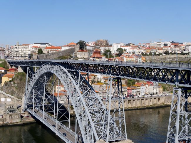 2019.2ポルトガル一人旅14‐Dom Luis 1世橋　Gaiaケーブルカー　サンデマンでポートワインの試飲