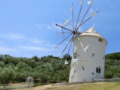 2019/6 香川県島旅＊小豆島〈４〉オリーブ畑とギリシャ風車の“オリーブ公園“