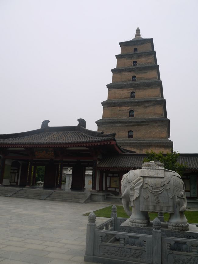 2017年６月西安／兵馬俑ツアー母娘旅♪その4大雁塔～唐大慈恩寺遺址公園