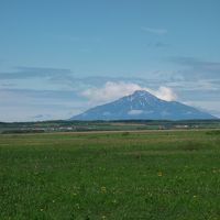 梅雨の時期、利尻富士を眺めに稚内へ