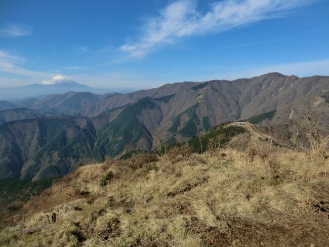 秋の丹沢と湯河原温泉・その1.月例登山報告「丹沢三ノ塔」1204mにアタック！